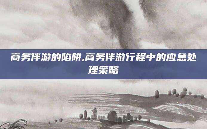 长治商务伴游的陷阱,商务伴游行程中的应急处理策略